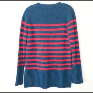 J Crew Cashmere Striped Sweater